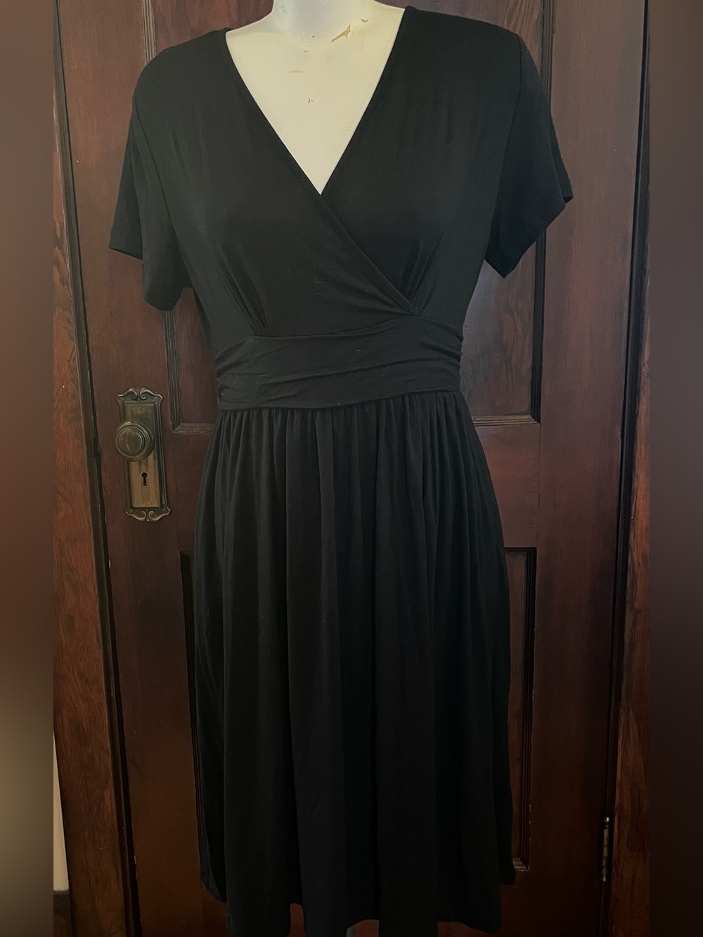 NWT Lilbetter Black Wrap-Style Women’s Dress - Size Large
